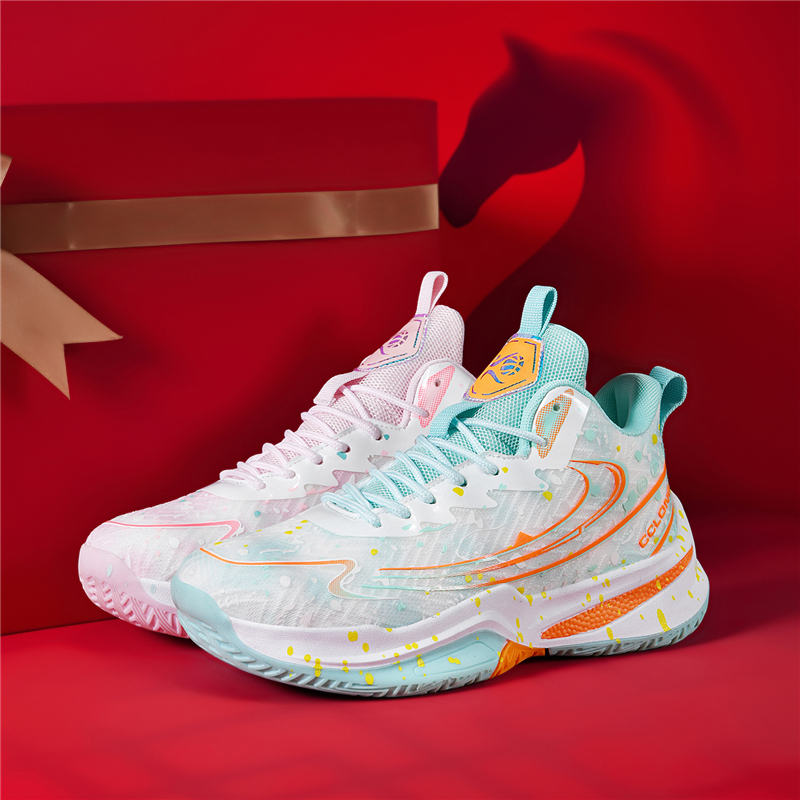 Running Gear Gifts - Men's Breathable Lightweight High-Top Basketball Shoes