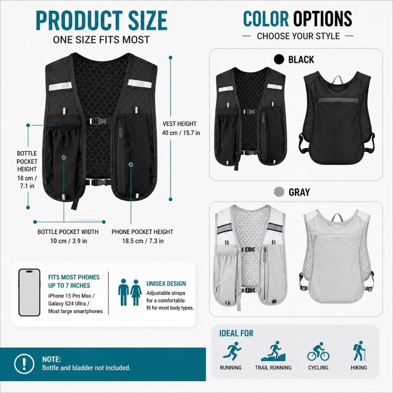 Running & Biking Sports Reflec - огляд і ціна Running Gear Storage