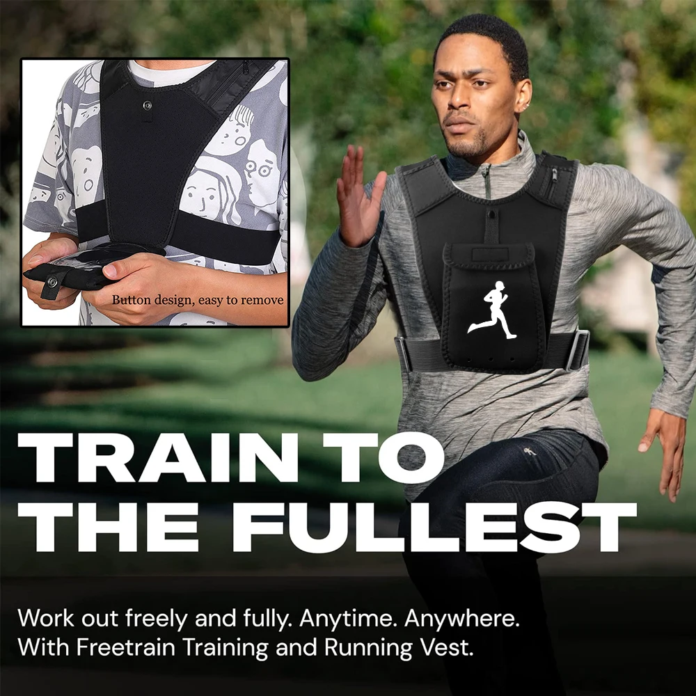 Adjustable Running Vest Phone  - огляд і ціна Running Gear Marathon