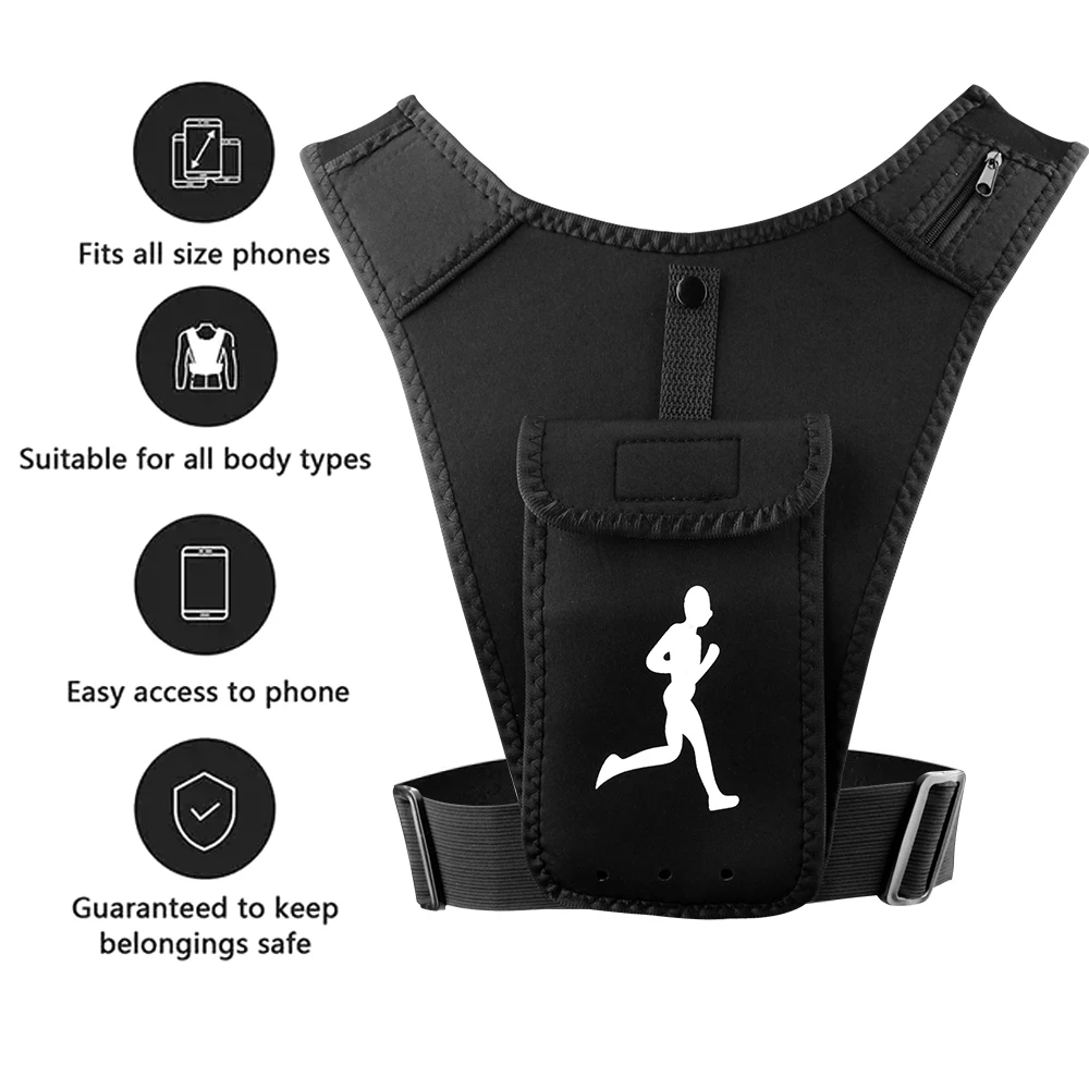 Adjustable Running Vest Phone  - огляд і ціна Running Gear Marathon