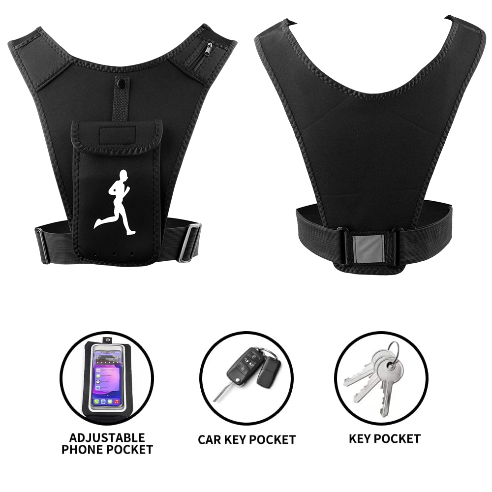 Adjustable Running Vest Phone  - огляд і ціна Running Gear Marathon