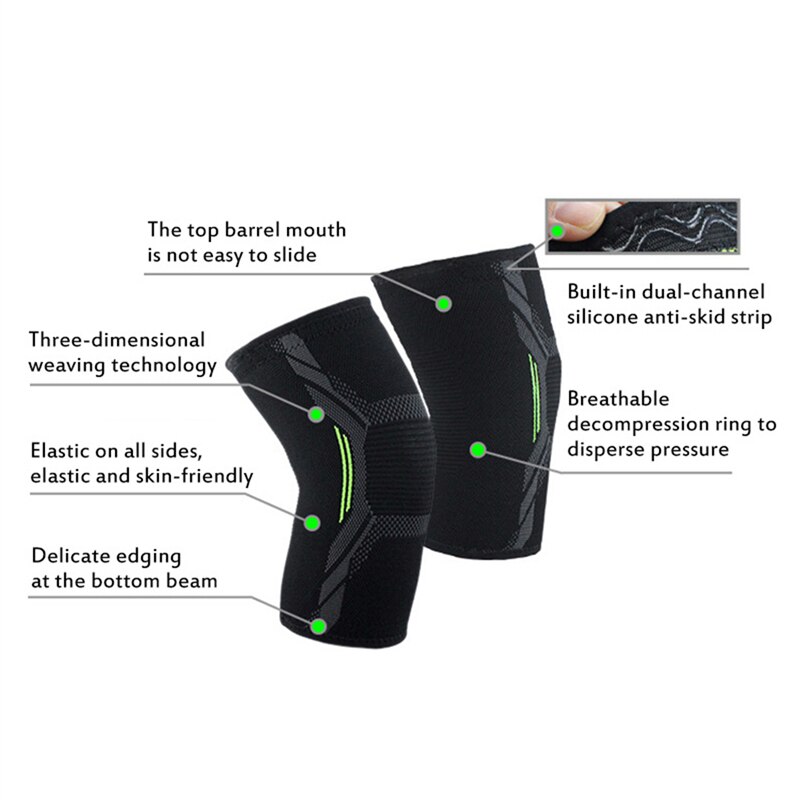 Single Knee Pad Knitted Nylon  - огляд і ціна Running Gear Knee