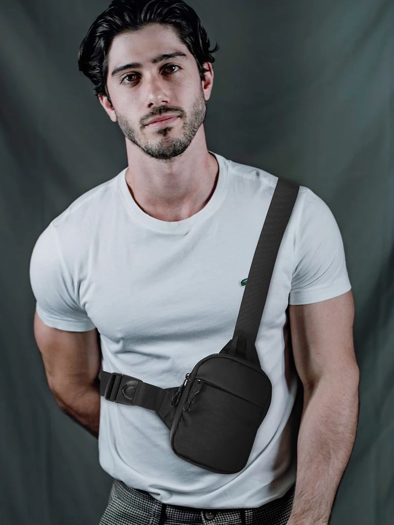 Casual Men Shoulder Chest Bag  - огляд і ціна Running Gear To Hold Phone