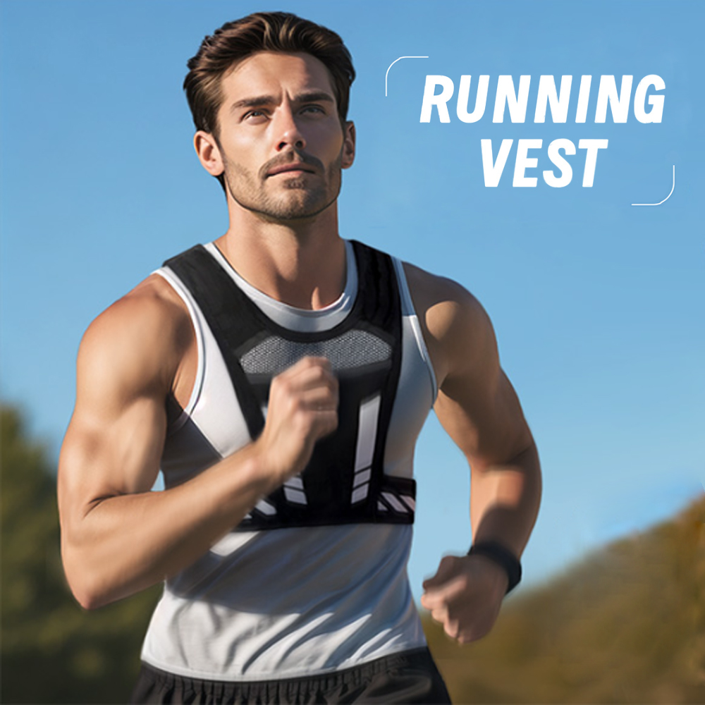 Reflective Running Vest with P - огляд і ціна Running Gear Marathon