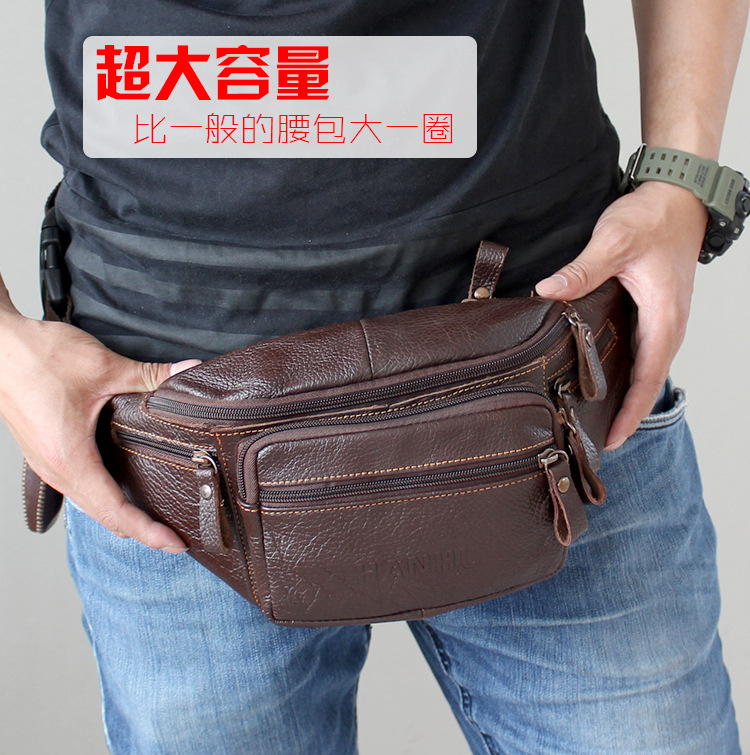 Genuine Cowhide Leather Waist  - огляд і ціна Running Gear To Hold Phone
