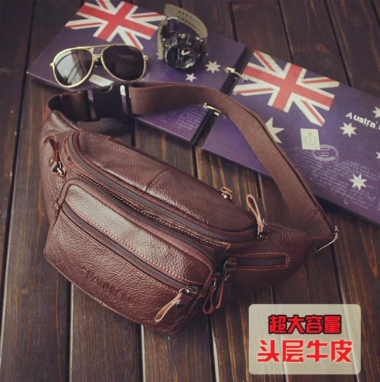 Genuine Cowhide Leather Waist  - огляд і ціна Running Gear To Hold Phone