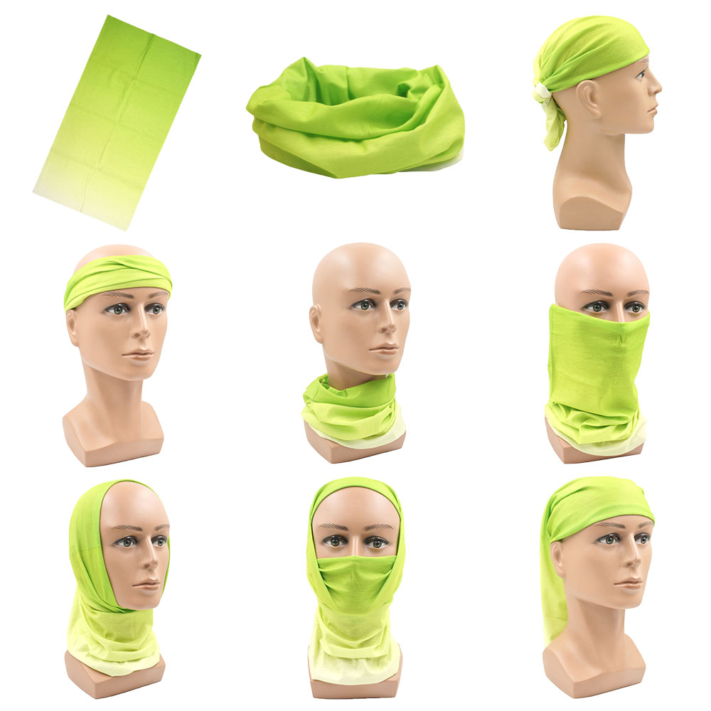 Green Face Bandanas Cover Hiki - огляд і ціна Running Gear Green