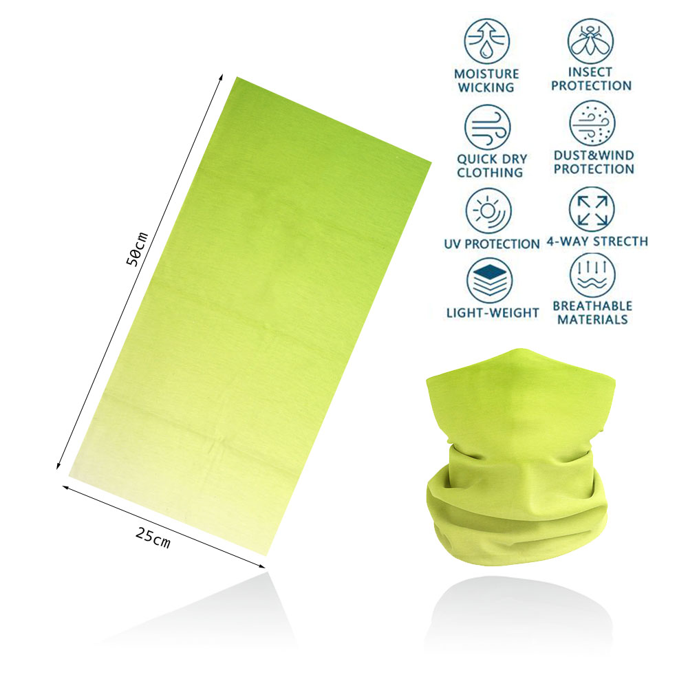 Green Face Bandanas Cover Hiki - огляд і ціна Running Gear Green