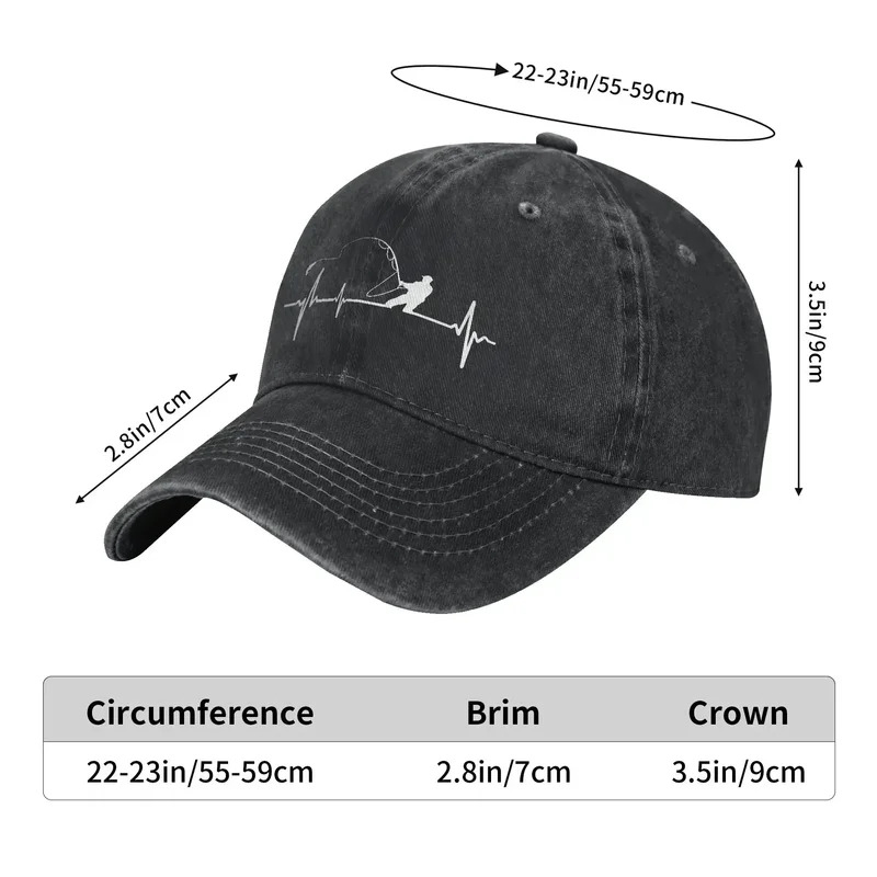Fishing Heartbeat Baseball Cap - огляд і ціна Running Gear Gifts