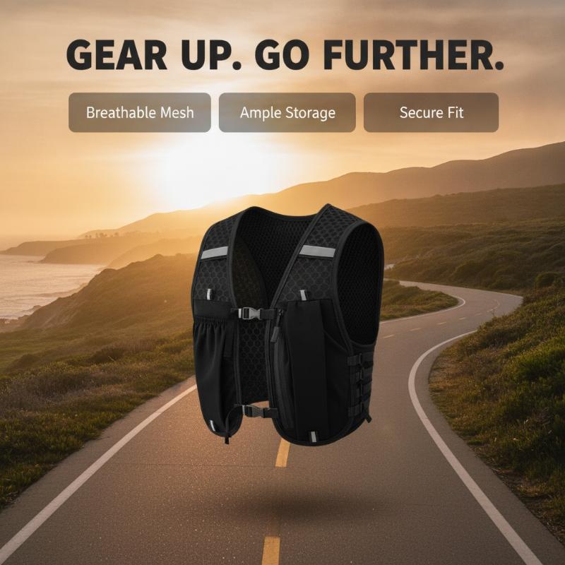 New Running Vest Unisex Lightw - огляд і ціна Running Gear Marathon