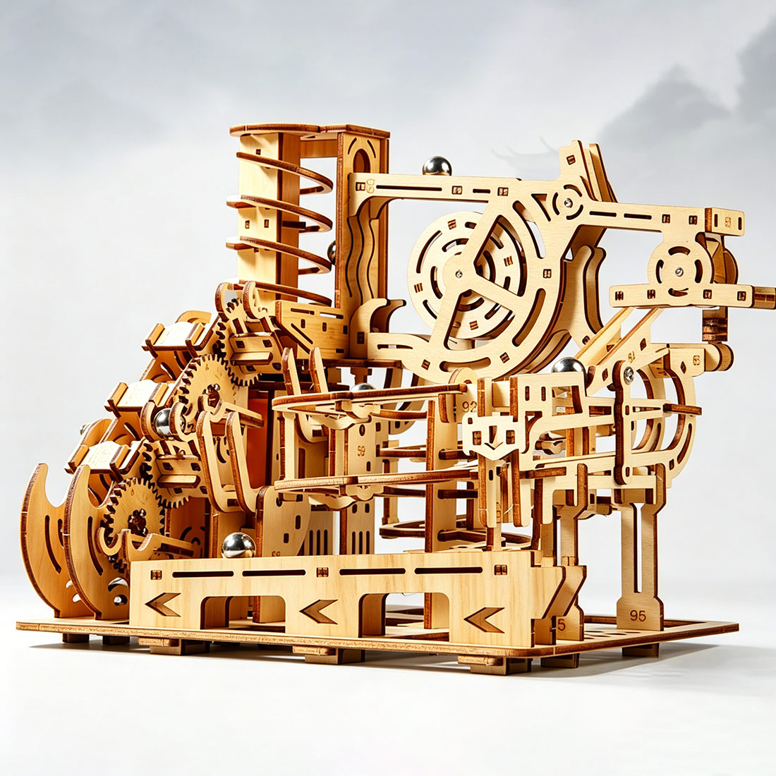 3D Wooden Puzzle Mechanical Ma - огляд і ціна Running Gear Gifts