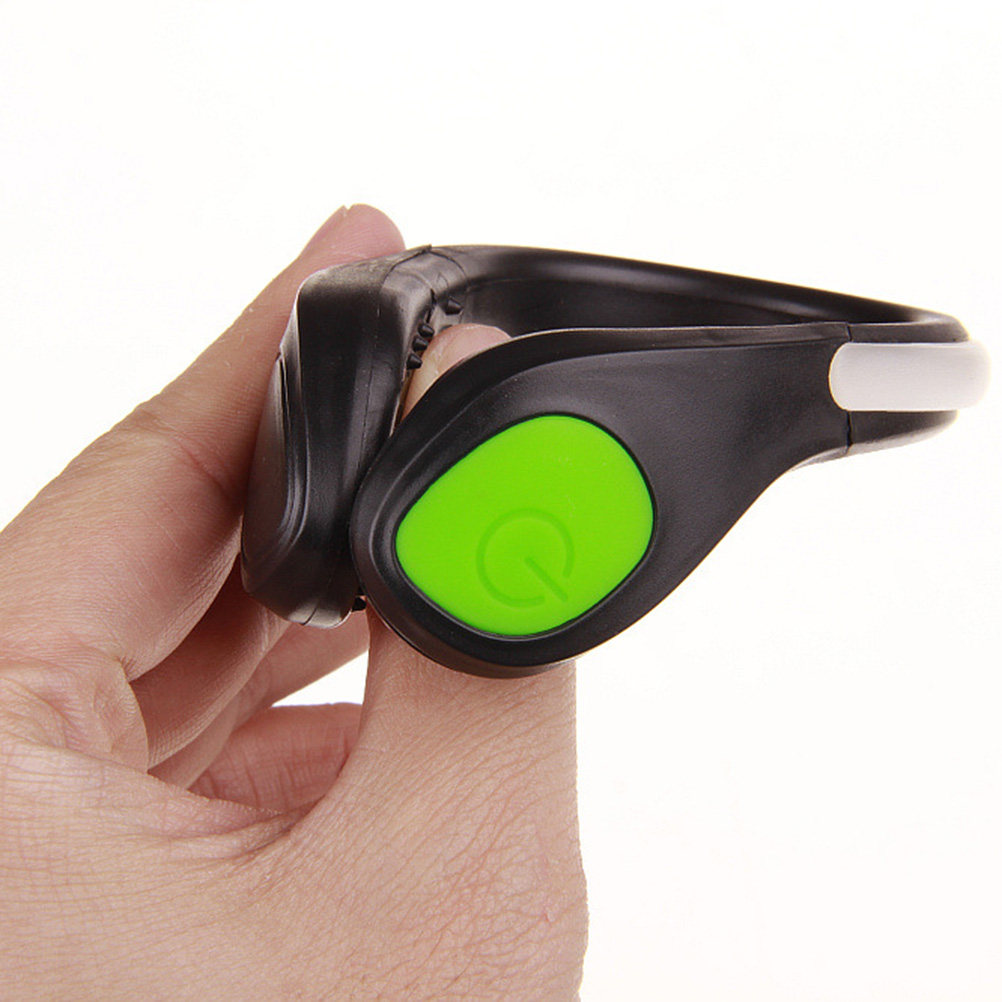 1Pcs LED Flash Shoe Clip Green - огляд і ціна Running Gear Green