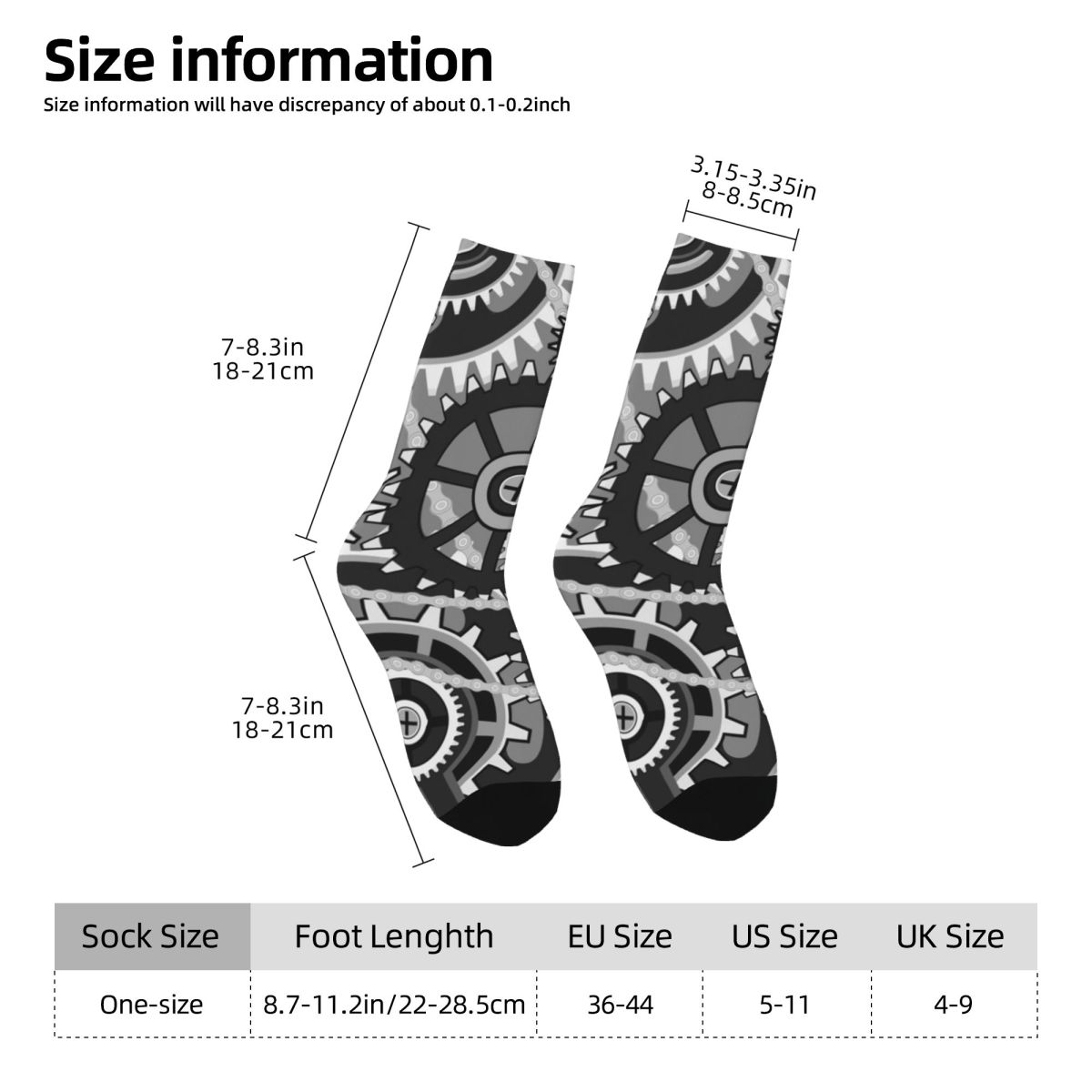 Gears Vintage Wheels Stockings - огляд і ціна Running Gear Gifts